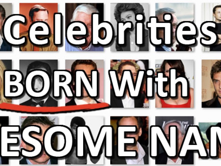 Celebrity Real Names